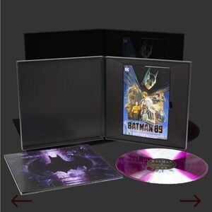 Batman 89 lp and book sealed